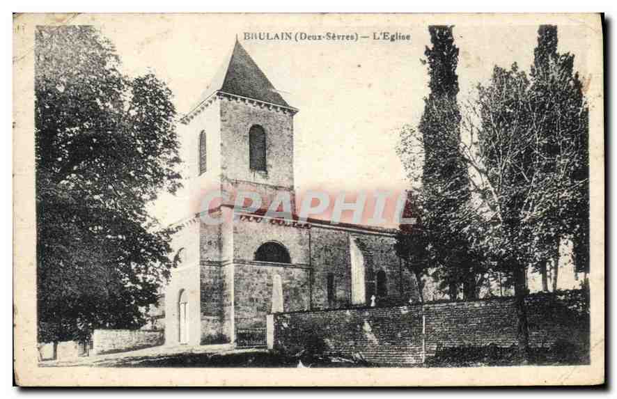 Bioulain (Deux-Sèvres) — L'Église