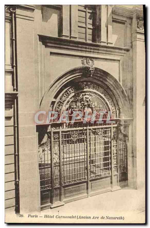 CPA Paris Carnavalet Ancien Arc de Nazareth 