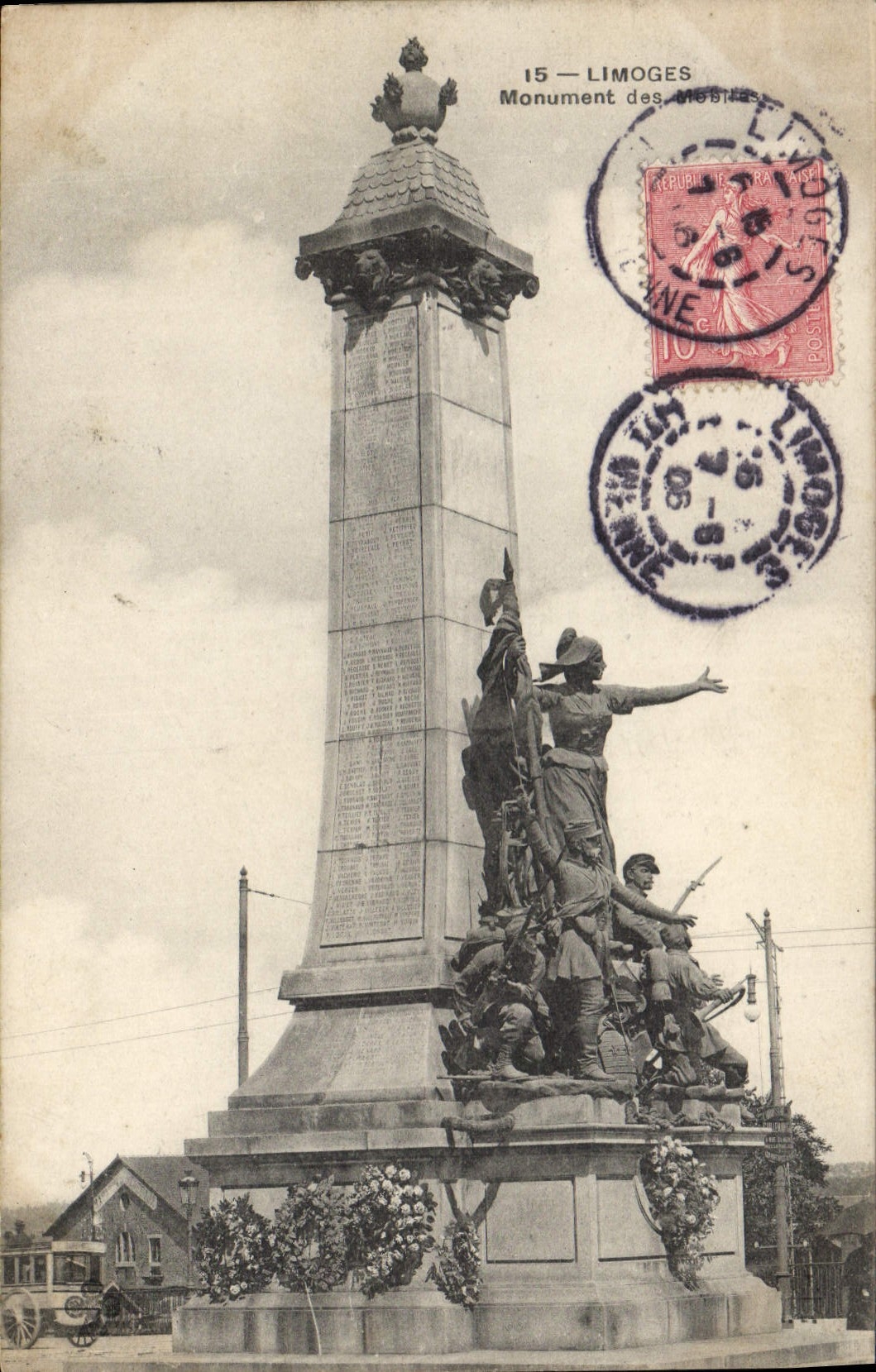 CPA Limoges Monument 