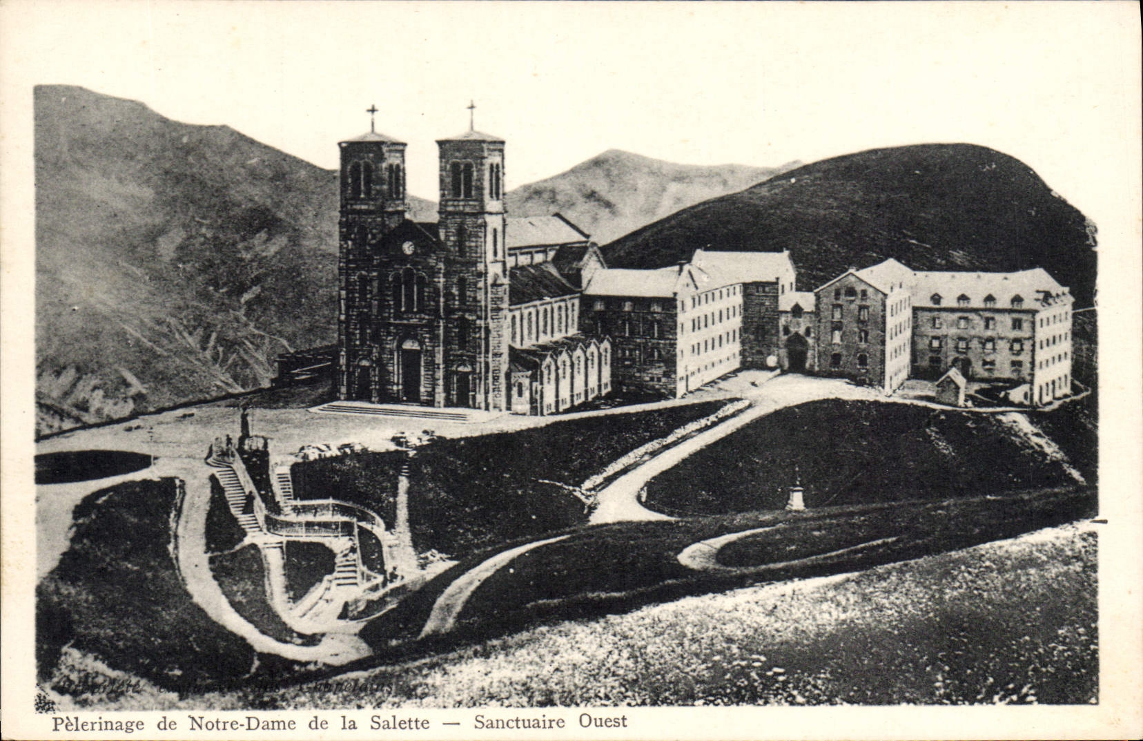 Pilgerung Notre-Dame de la Salette — Westlicher Heiligtumsbereich