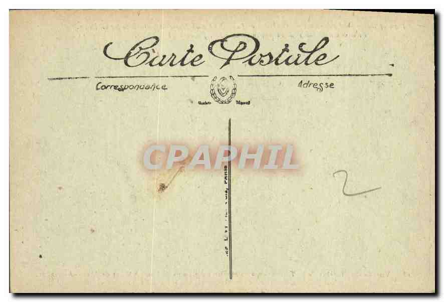 CPA Vue du Char funebre de la Translation a Saint Denis des corps de Louis XVI et de Marie Antoinett — Rückseite