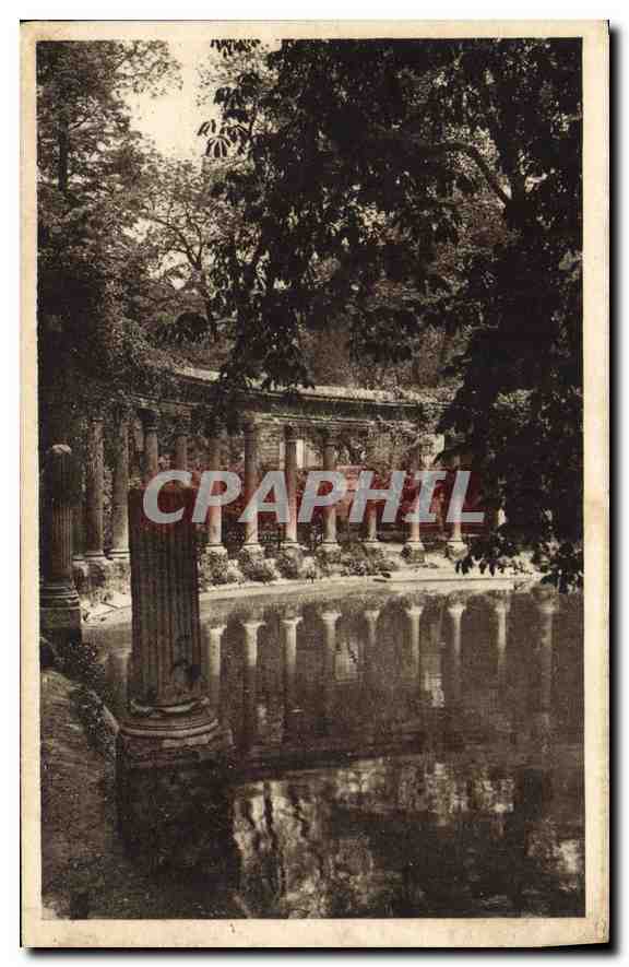 CPA Paris Parc Monceau Les Colonnades et le Lac 