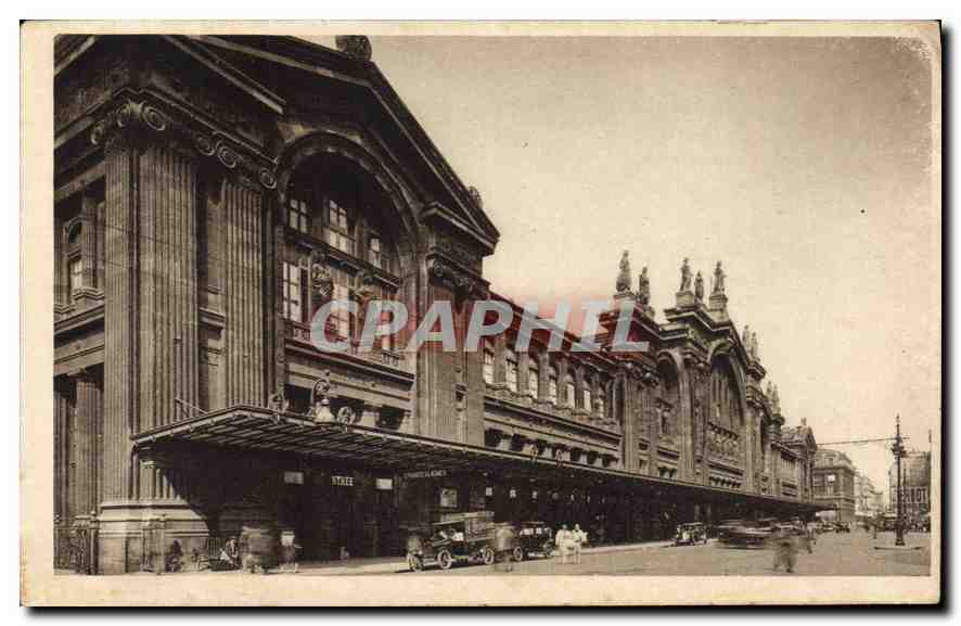 CPA Paris La Gare du Nord 