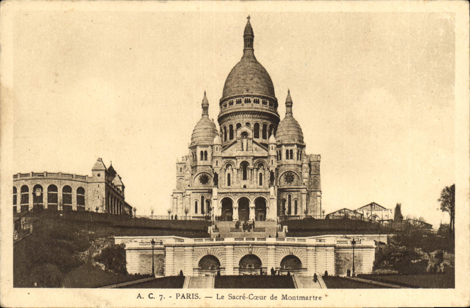 Le Sacré-Cœur de Montmartre — Paris — A.C. 7