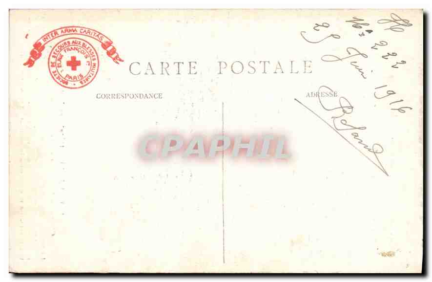 CPA Paris Hotel des Invalides Chapelle du Dome et Tombeau de Napoleon  — Rückseite