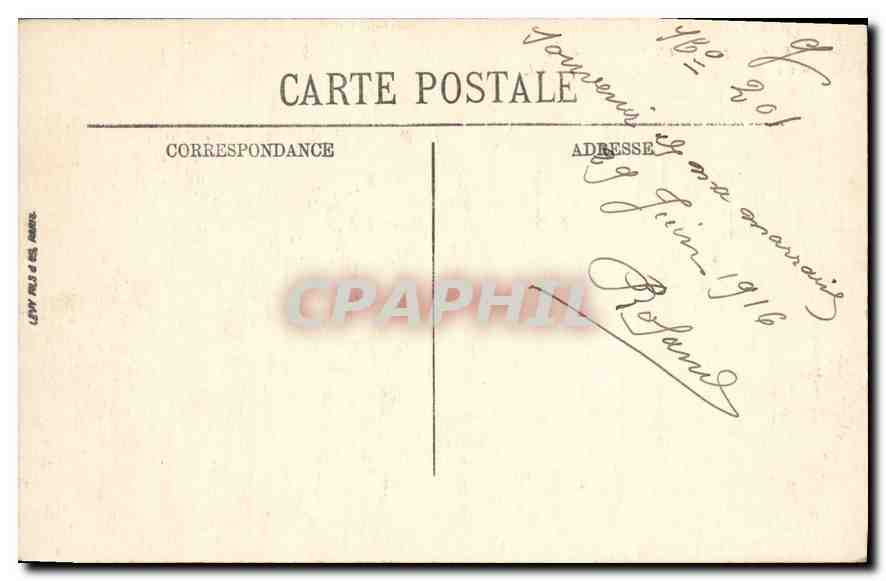 Paris (1er) — L'Arc de Triomphe du Carrousel (Jardin des Tuileries) — LL. N° 45 — Rückseite