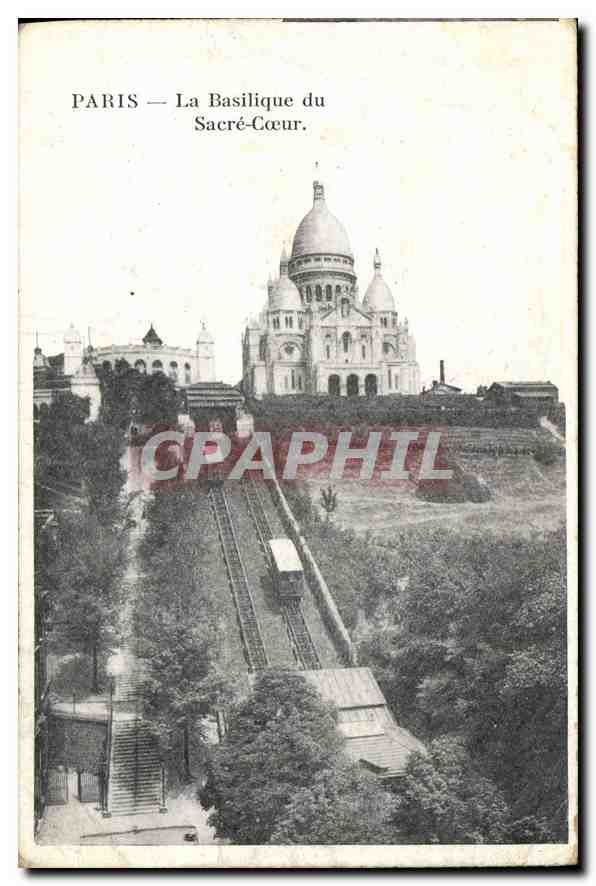 CPA Paris La Basilique du Sacre Coeur 