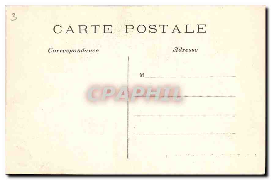 CPA Paris Le Parc Monceau Le Pont  — Rückseite