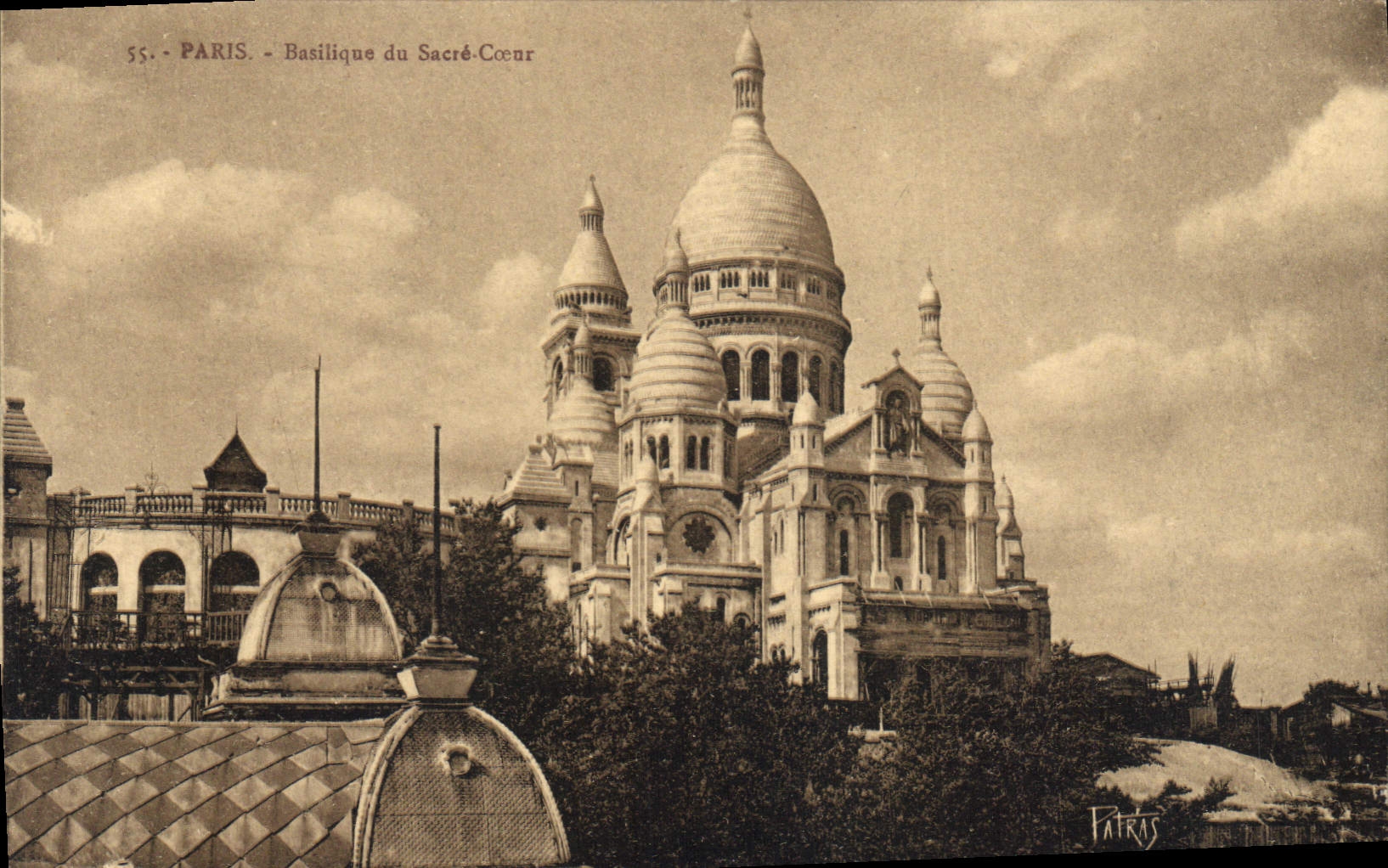 CPA Paris Basilique du Sacre Coeur 