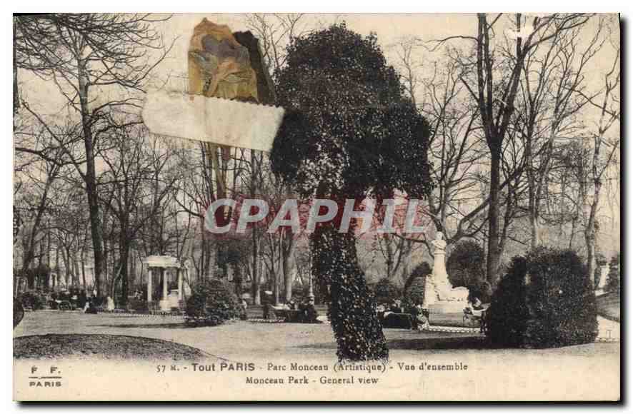 CPA Tout Paris Par Monceau Artistique Vue d'ensemble 