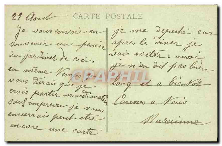 CPA Tout Paris Par Monceau Artistique Vue d'ensemble  — Rückseite