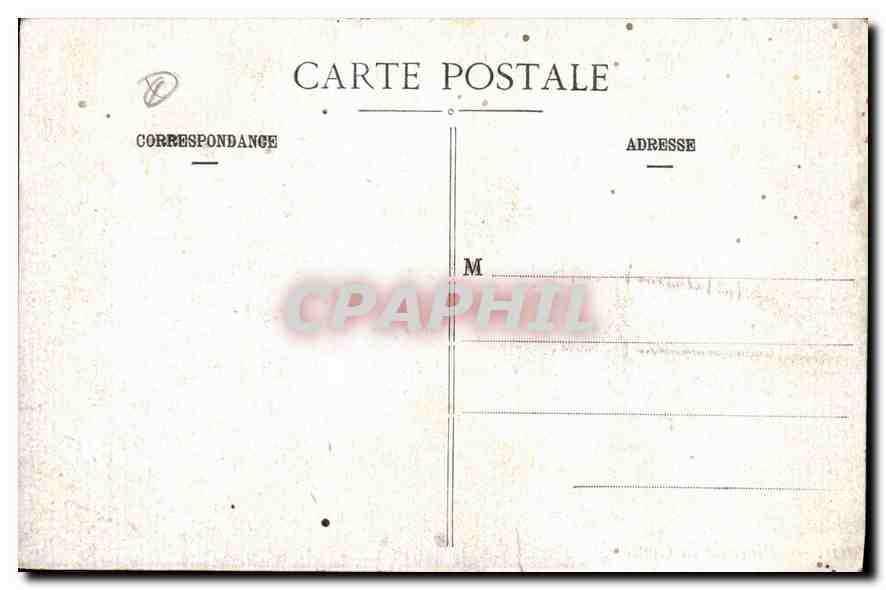 CPA Paris Place de la Concorde  — Rückseite