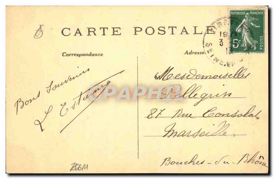 CPA Paris Bois de Boulogne La Ferme du Pre Catelan  — Rückseite