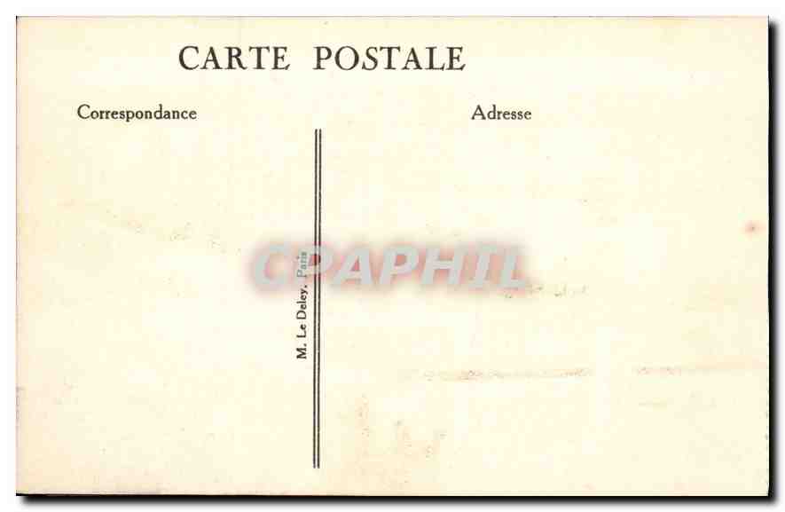 CPA Paris le Trocadero Construit pour L'Exposition de 1878  — Rückseite