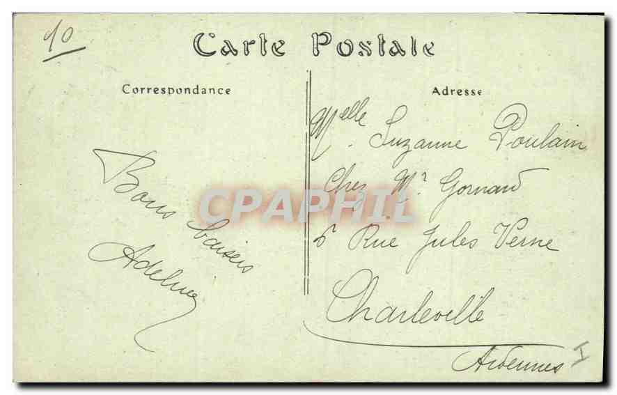 CPA Paris Hotel des Invalides Le Tombeau de Napoleon I  — Rückseite