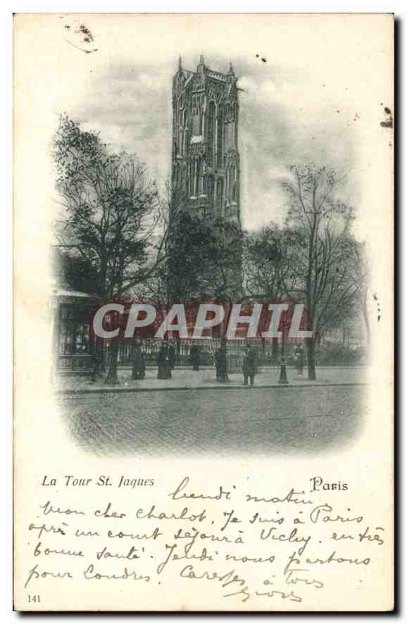 CPA La Tour St Jacques Paris 