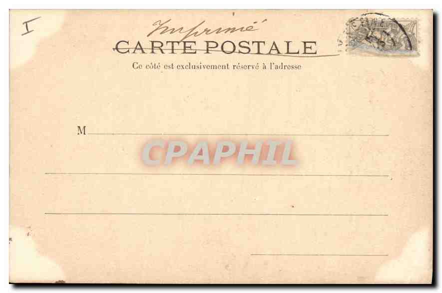 Paris — Hôtel des Invalides — Imprimerie Carte Postale — Reverso