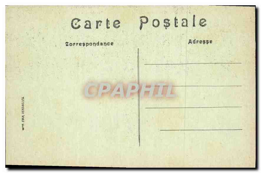 CPA Paris Cour du Louvre et Monument de Gambetta  — Rückseite