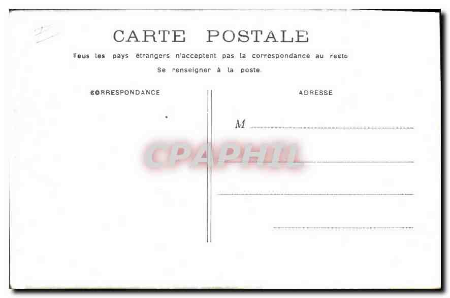 CPA Paris Porte Saint Martin  — Rückseite