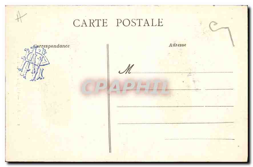 CPA Paris L'Eglise Notre Dame  — Rückseite