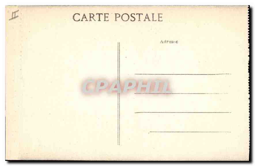 CPA Le Mont Ventoux Vaucluse Gorges du Curnier  — Rückseite