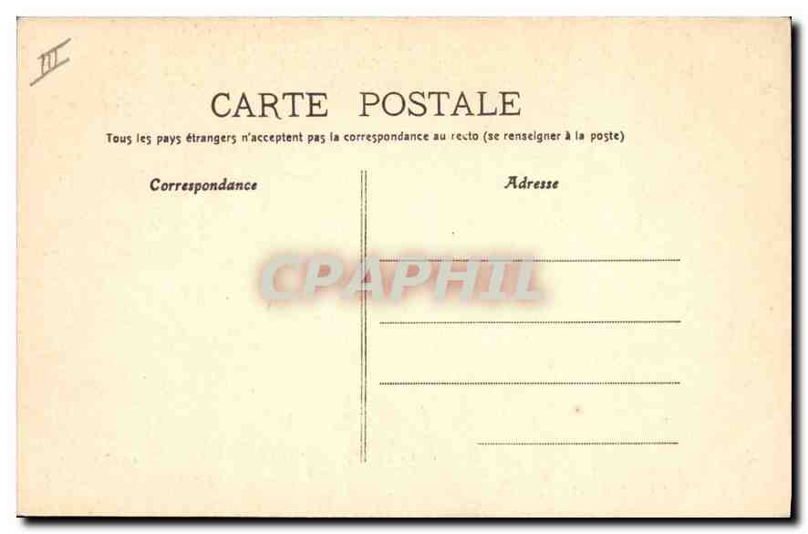 Le MONT-VENTOUX sous la neige (alt. 1,908 mètres) — Les Appareils météorologiques — Édit. J. Brun et Cie, Carpentras, n°6 — Verso