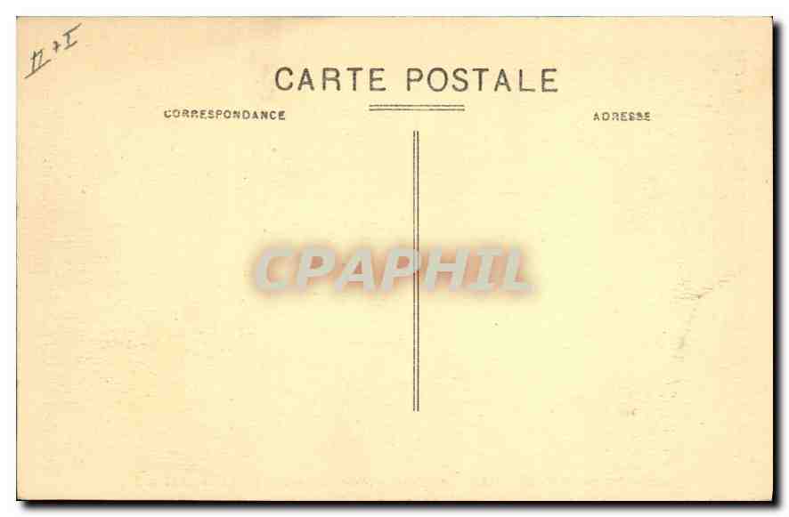 Environs de CARPENTRAS (Vaucluse) — Route du Mont Ventoux (1912 m) — éditeur non identifié — Verso