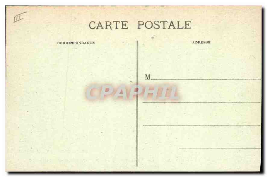 MONT VENTOUX unter Schnee (Vaucluse) - H. 1008 m. - Die Terrasse des Observatoriums (westlicher Seite) — Edition Artiatiq. J. Bram et Cie, Carpentras — Rückseite