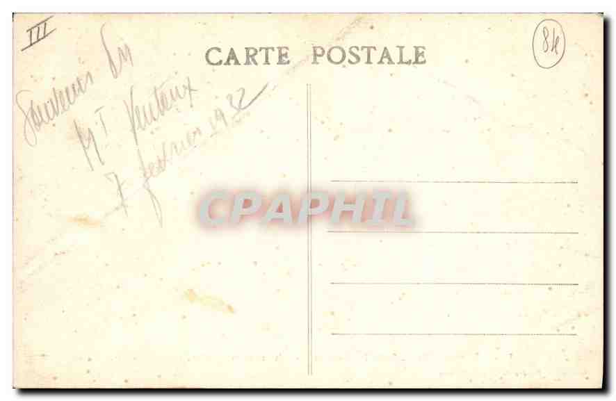 Le Mont-Ventoux - Vaucluse - L'Observatoire sous la Neige — Verso