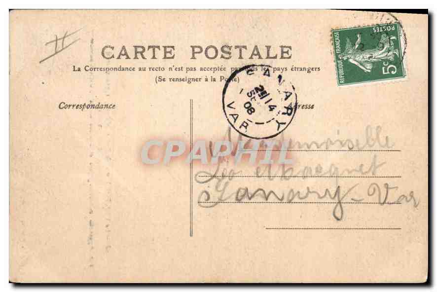 Le Ventoux sous la Neige — appareils météorologiques et entrée de la galerie-couverte — Éditions J. Brun et Cie, Carpentras — Rückseite