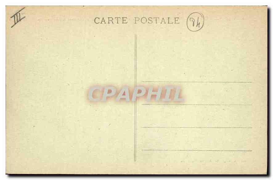 Le Mont-Ventoux (Vaucluse) — Stall und Zugangsweg zur Aussichtsplattform — Éditions Artistiques Vve Jn Brun, Carpentras — Rückseite