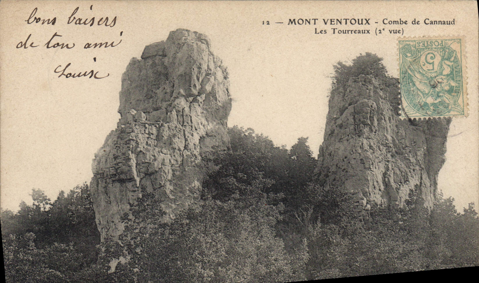 Mont Ventoux - Combe de Cannaud - Les Tourreaux (2e vue)