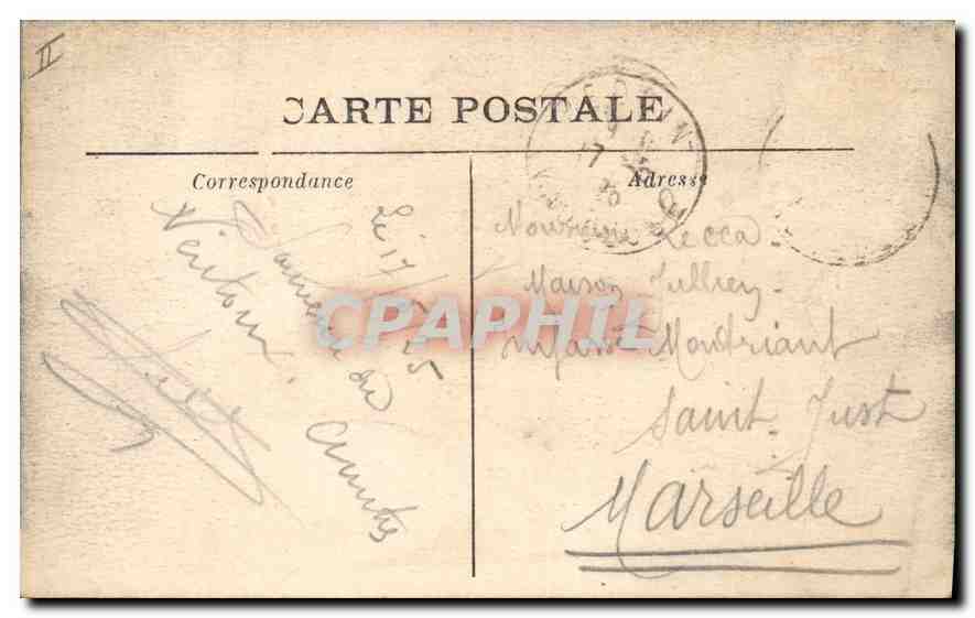 Le MONT-VÉNTOUX (Vaucluse) — Alt 1908 m. — Versant Nord — Combe de Font Ficelle — éditeur non visible — Rückseite