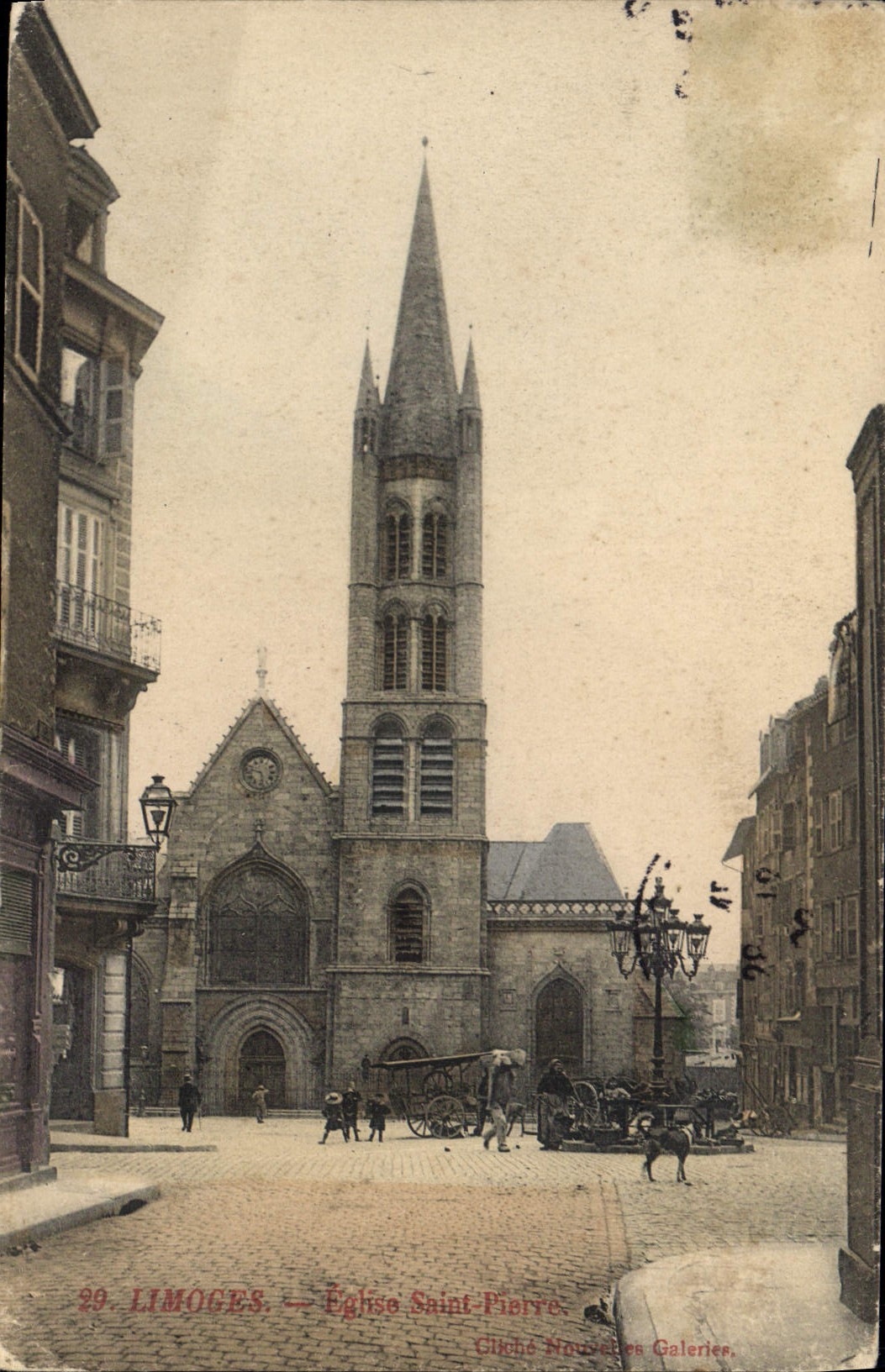 Limoges — Église Saint-Pierre — Cliché Nouvelles Galeries, n°29