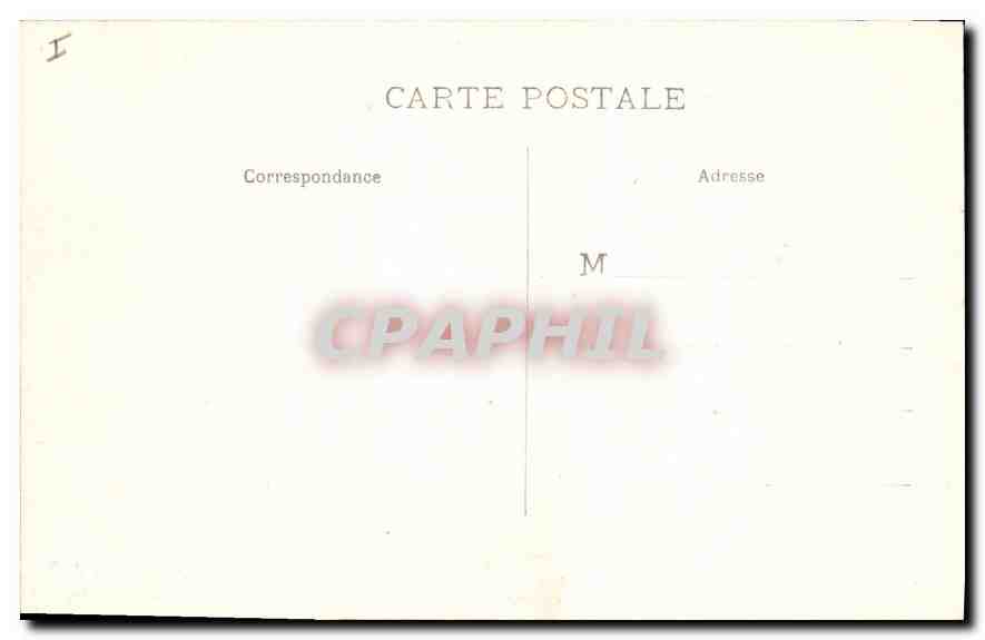 CPA Limoges La Cathedrale — Rückseite
