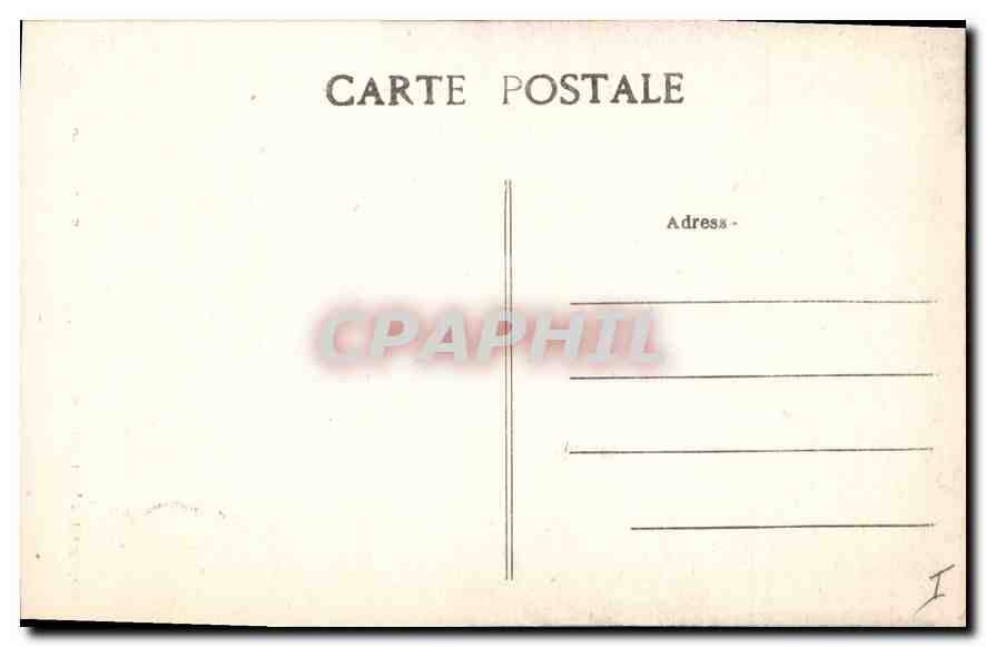 CPA Limoges La Cathedrale Porte St Jean — Back