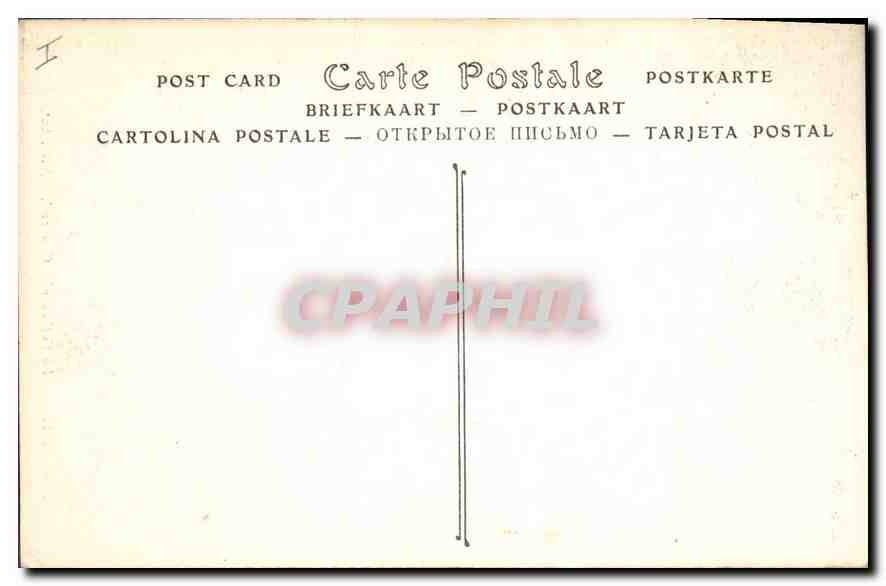 CPA  — Rückseite