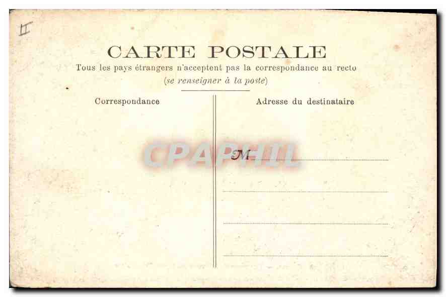 CPA Meaux Vue prise de la Promenade des Trinitaires — Rückseite