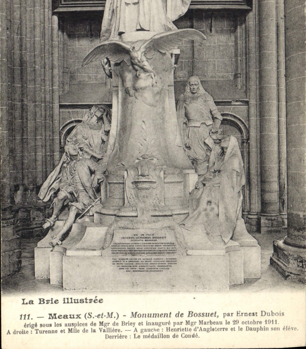Meaux (S.-et-M.) — Monument de Bossuet, par Ernest Dubois — La Brie illustrée, n°111