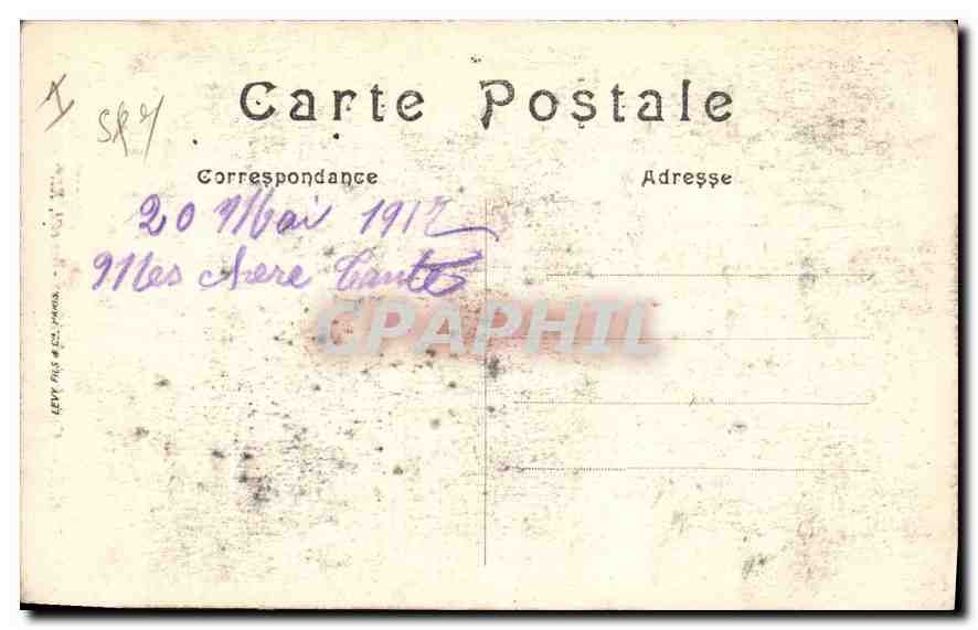 CPA Meaux Cahtedrale de Meaux Bas Cote XIVe s — Rückseite