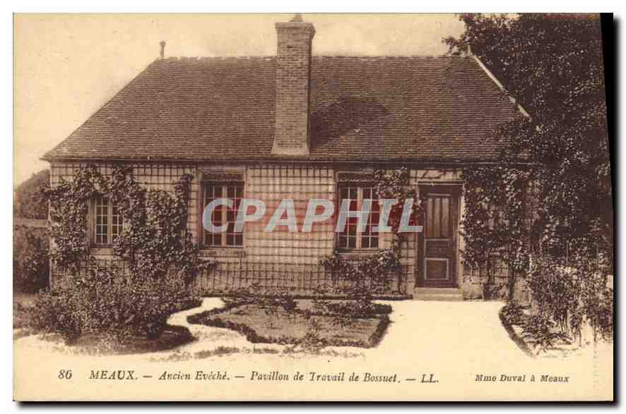 CPA Meaux Encien Eveche Pavillon de Travail de Bossuet