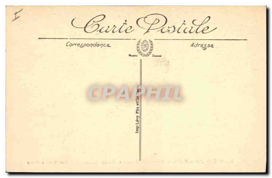 CPA Meaux Encien Eveche Pavillon de Travail de Bossuet — Rückseite