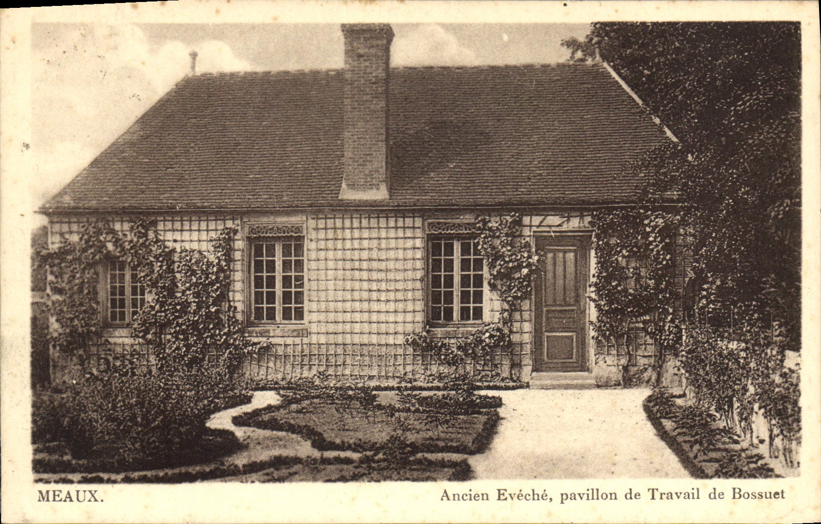 CPA  Meaux Ancien Eveche pavillon de Travail de Bossuet