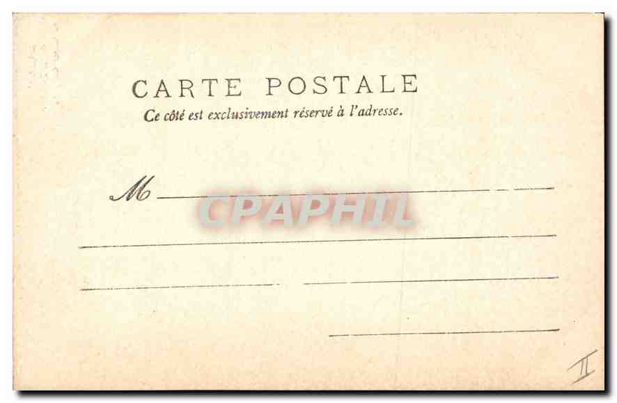 CPA Meaux Cathedrale Escalier du Vieux Chapitre — Verso