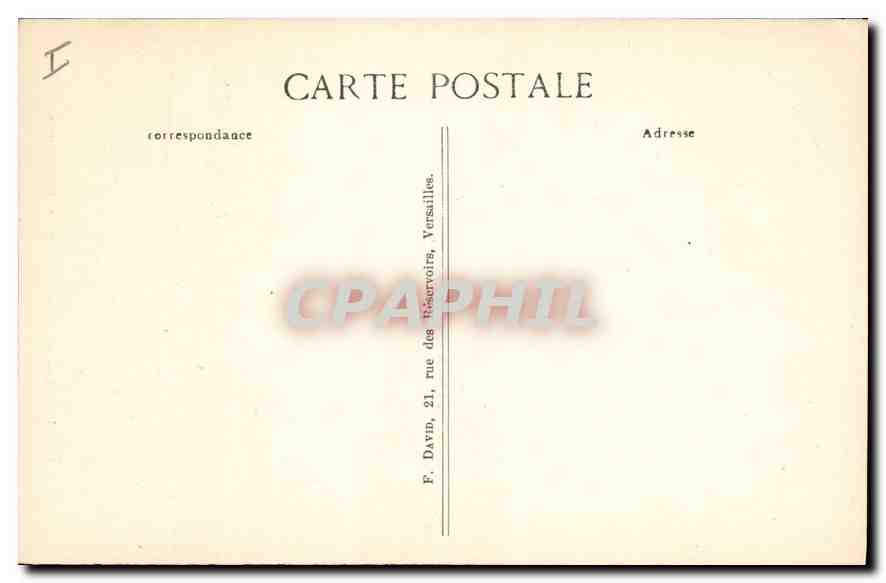 CPA Melun Interieur de l'Eglise Notre Dame — Rückseite