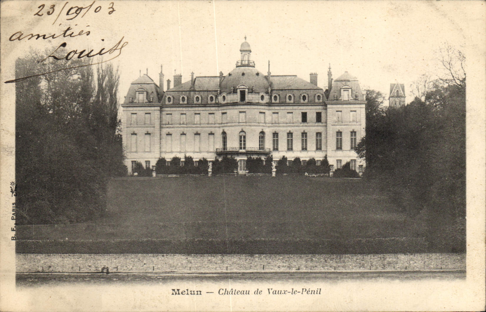 Melun — Château de Vaux-le-Pénil — B.F. PARIS