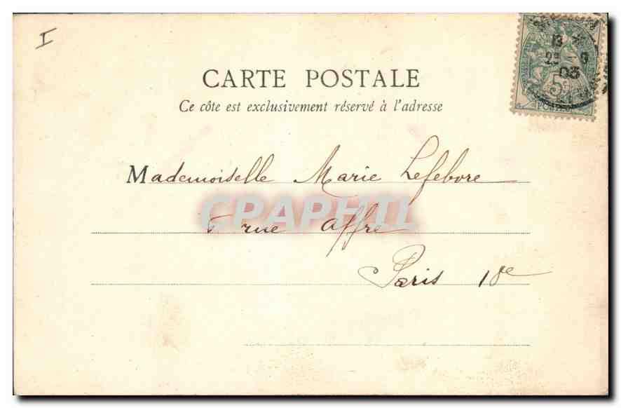 Melun — Château de Vaux-le-Pénil — B.F. PARIS — Rückseite
