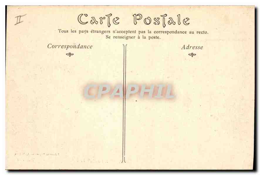 Melun — L'Hôtel de Ville — Librairie Populaire N.D. Maison — Rückseite