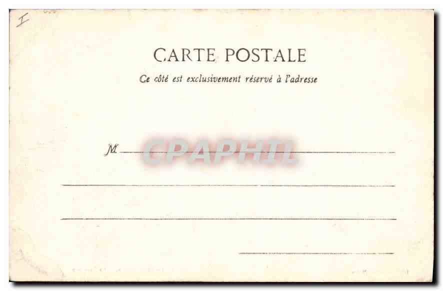 CPA Melun Eglise Saint Aspais la Sacrifice — Rückseite