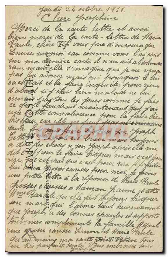 MELUN — Entrée du Château de Vaux-le-Pénil — CPAPHIL 358 — Rückseite